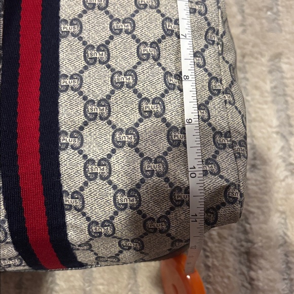 Gucci Plus Monogram Bag with Red and Blue Accents Excellent Condition!! - Picture 15 of 16